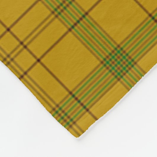 Scotts Houston Tartan Pset Fleece Deken (Hoek)