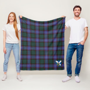Scotts Hunter Moderne Schotse Plaid Ruit Fleece Deken