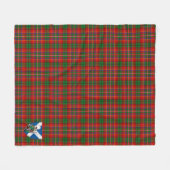 Scotts Innes Tartan Pset Fleece Deken (Voorkant (Horizontaal))