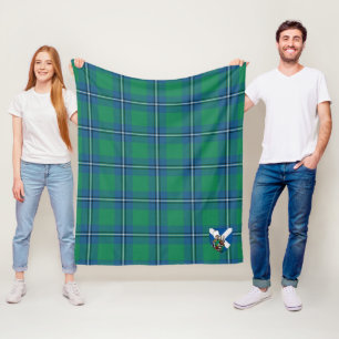 Scotts Irvine Oude Tartan Schotlandse Ruit Fleece Deken