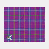 Scotts Jackson Tartan Pset Fleece Deken (Voorkant (Horizontaal))