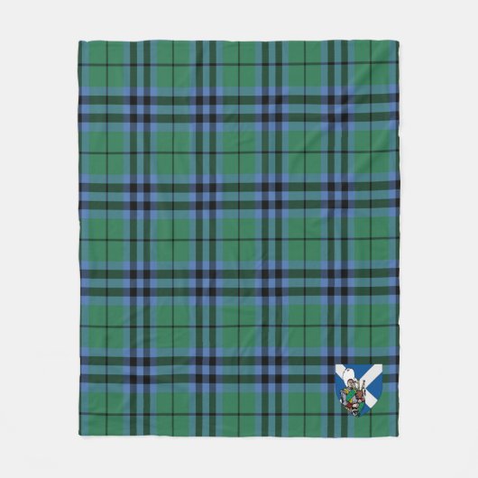 Scotts Keith Ancient Tartan Pset Fleece Deken (Voorkant)