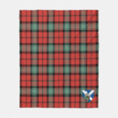 Scotts Kerr Ancient Tartan Pset Fleece Deken (Voorkant)