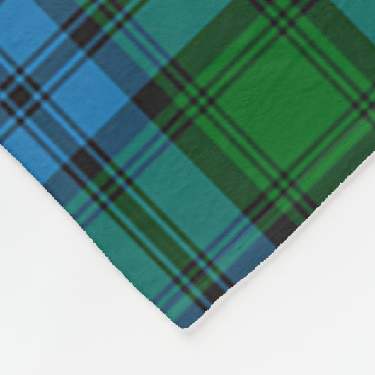 Scotts Kerr Hunting Tartan Pset Fleece Deken (Hoek)
