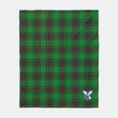 Scotts Kinnear Tartan Pset Fleece Deken (Voorkant)