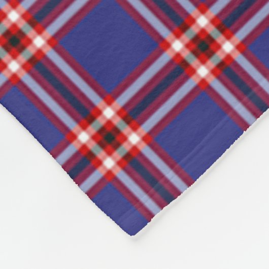 Scotts Laing of Archiestown Tartan Pset Fleece Deken (Hoek)