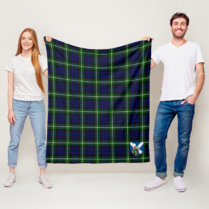 Scotts Lamont Modern Schotse Ruit Plaid Fleece Deken