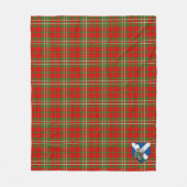 Scotts Langlands Tartan Pset Fleece Deken (Voorkant)