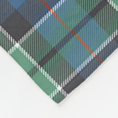 Scotts Leslie Hunting Ancient Tartan Pset Fleece Deken (Hoek)