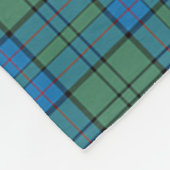 Scotts Lockhart Ancient Tartan Pset Fleece Deken (Hoek)