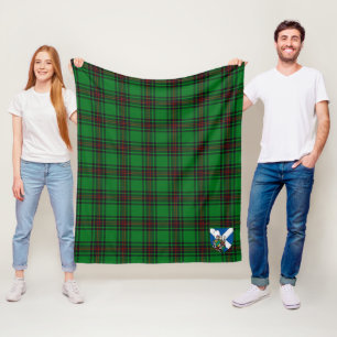 Scotts Lundin Tartan Schotse ruit Fleece Deken