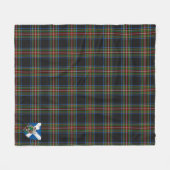 Scotts Lyle Tartan Pset Fleece Deken (Voorkant (Horizontaal))