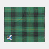 Scotts MacArthur Ancient Tartan Pset Fleece Deken (Voorkant (Horizontaal))
