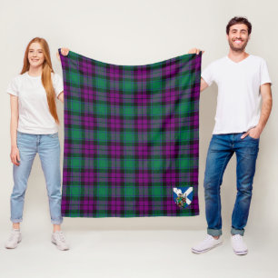 Scotts MacArthur Milton Tartan Schotse ruit Fleece Deken