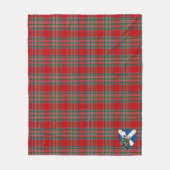 Scotts MacBain Tartan Pset Fleece Deken (Voorkant)