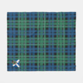 Scotts MacCallum Ancient Tartan Pset Fleece Deken (Voorkant (Horizontaal))