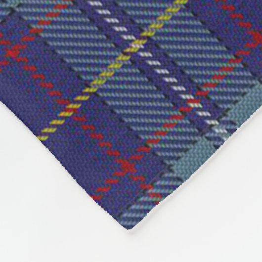 Scotts MacCormick Tartan Pset Fleece Deken (Hoek)