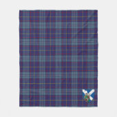 Scotts MacCormick Tartan Pset Fleece Deken (Voorkant)