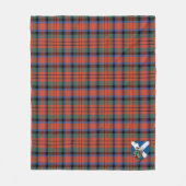 Scotts MacDuff Ancient Tartan Pset Fleece Deken (Voorkant)