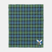 Scotts MacEwan Ancient Tartan Plaid Fleece Deken (Voorkant)