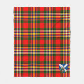 Scotts MacGill Tartan Pset Fleece Deken (Voorkant)