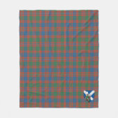 Scotts MacIntyre Ancient Tartan Pset Fleece Deken (Voorkant)