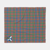 Scotts MacIntyre Ancient Tartan Pset Fleece Deken (Voorkant (Horizontaal))