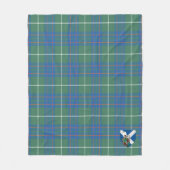 Scotts MacIntyre Hunting Ancient Tartan Pset Fleece Deken (Voorkant)