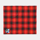 Scotts MacIntyre Modern Tartan Pset Fleece Deken (Voorkant (Horizontaal))