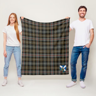 Scotts MacKenzie Verweerde Tartan Schotse ruit Fleece Deken