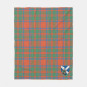 Scotts MacKintosh Ancient Tartan Pset Fleece Deken (Voorkant)