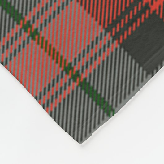 Scotts MacLachlan Weathered Tartan Pset Fleece Deken (Hoek)