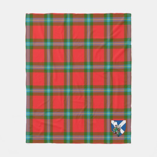 Scotts MacLaine van Loch Buie Tartan Plaid Fleece Deken (Voorkant)