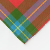 Scotts MacLaine van Loch Buie Tartan Plaid Fleece Deken (Hoek)