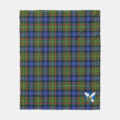 Scotts MacLaren Tartan Pset Fleece Deken (Voorkant)
