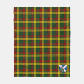 Scotts MacMillan Tartan Pset Fleece Deken (Voorkant)