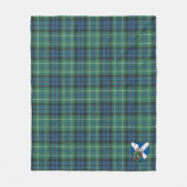 Scotts MacNeill van Colonsay Tartan Plaid Fleece Deken (Voorkant)