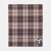 Scotts MacPherson Hunting Ancient Tartan Pset Fleece Deken (Voorkant)