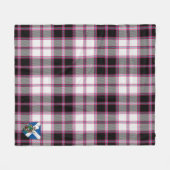 Scotts MacPherson Hunting Modern Tartan Pset Fleece Deken (Voorkant (Horizontaal))