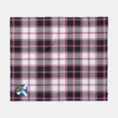 Scotts MacPherson Weathered Tartan Pset Fleece Deken (Voorkant (Horizontaal))
