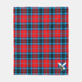 Scotts MacTavish Tartan Pset Fleece Deken (Voorkant)