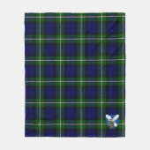 Scotts Meldrum Forbes Tartan Pset Fleece Deken (Voorkant)