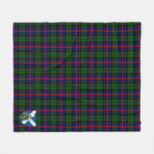 Scotts Morrison Tartan Pset Fleece Deken (Voorkant (Horizontaal))