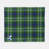 Scotts Mow Tartan Pset Fleece Deken (Voorkant (Horizontaal))
