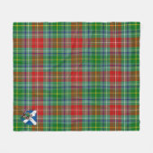 Scotts Muirhead Tartan Pset Fleece Deken (Voorkant (Horizontaal))