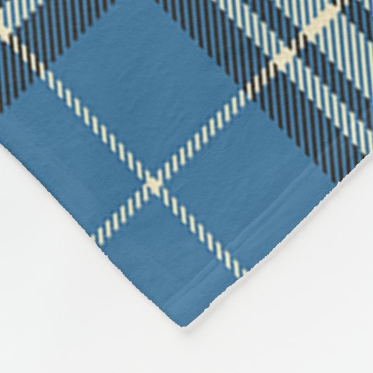 Scotts Napier Ancient Tartan Pset Fleece Deken (Hoek)