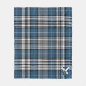 Scotts Napier Modern Tartan Pset Fleece Deken (Voorkant)