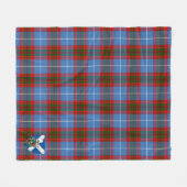 Scotts Nicolson Tartan Pset Fleece Deken (Voorkant (Horizontaal))