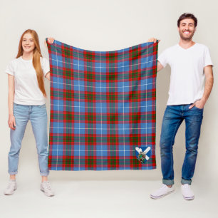 Scotts Nicolson Tartan Schotlandse ruit Fleece Deken