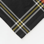 Scotts Norway Night Tartan Pset Fleece Deken (Hoek)